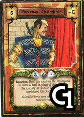Personal Champion